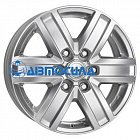 17x7 6x139.7 ET22 d100.1 Rial Transporter 6 Polar Silver