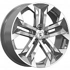 19x7.5 5x114.3 ET40 d66.6 PremiumSeries КР015 diamond_gloss_graphite